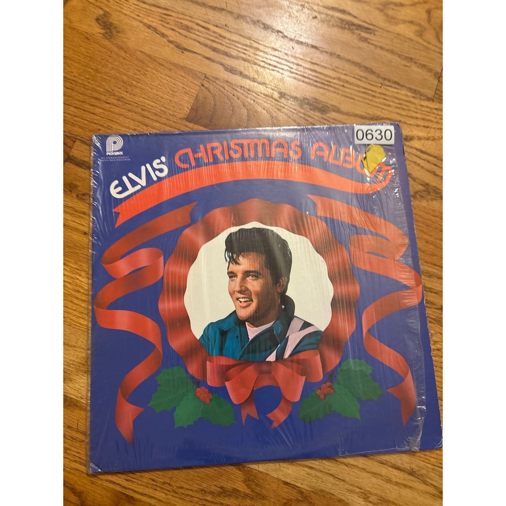 Elvis Presley Christmas Album Vinyl LP 12" Blue Good Pickwick CAS-2428 Mono